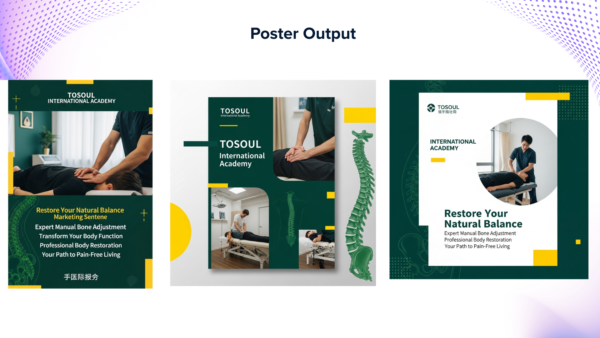 AI Generated Marketing Posters